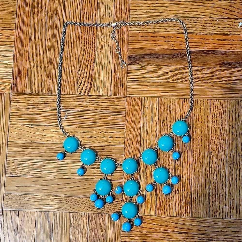 Turquoise Bubble Necklace
